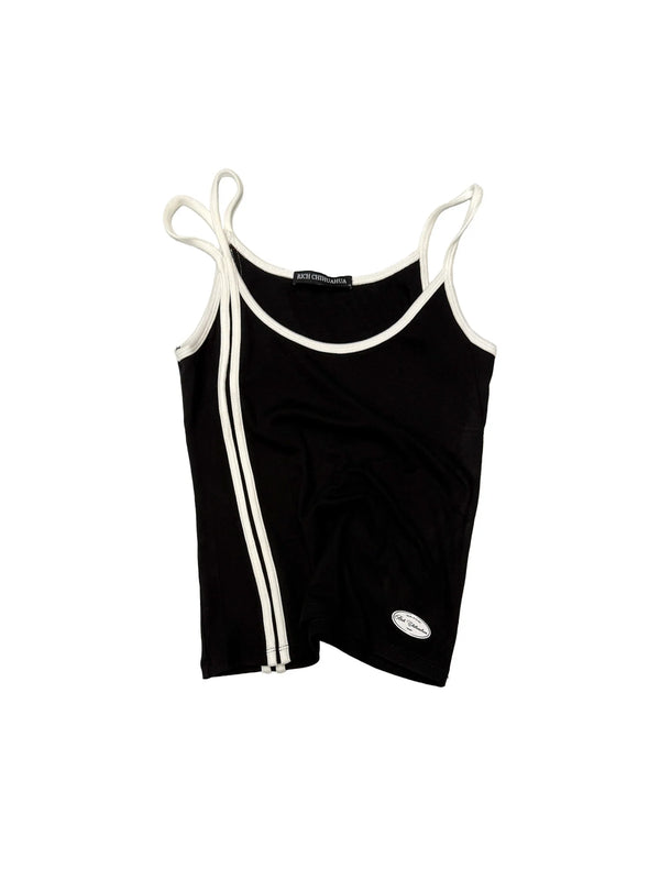 Rich Ribbon Black Baby Tank