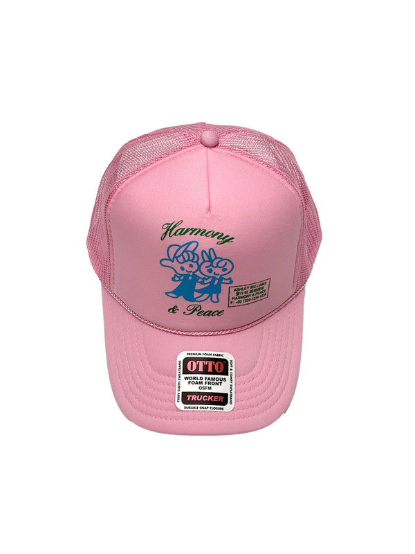 Harmony & Peace Pink Cap