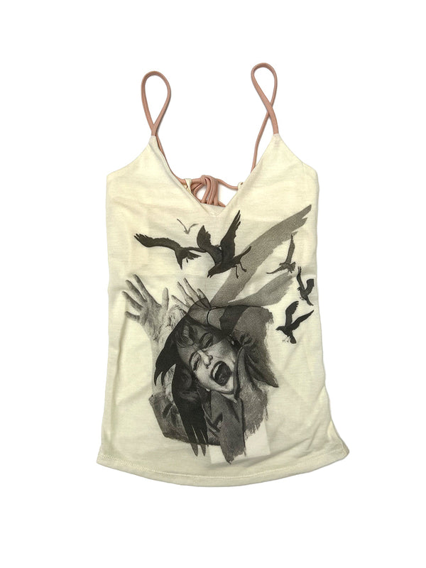 Tippy Slinky Top Jersey White