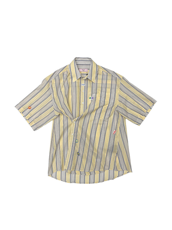 S/s Boxy Wrap Shirt