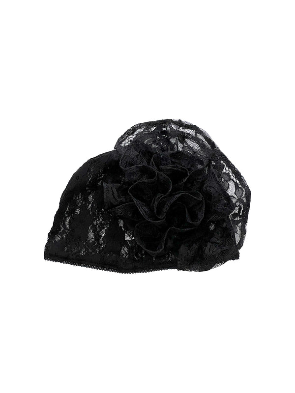 Women Lace Flower Hat Woven