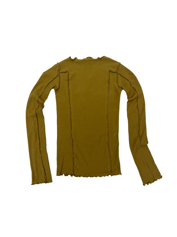 Brown Omato Long Sleeve T-shirt