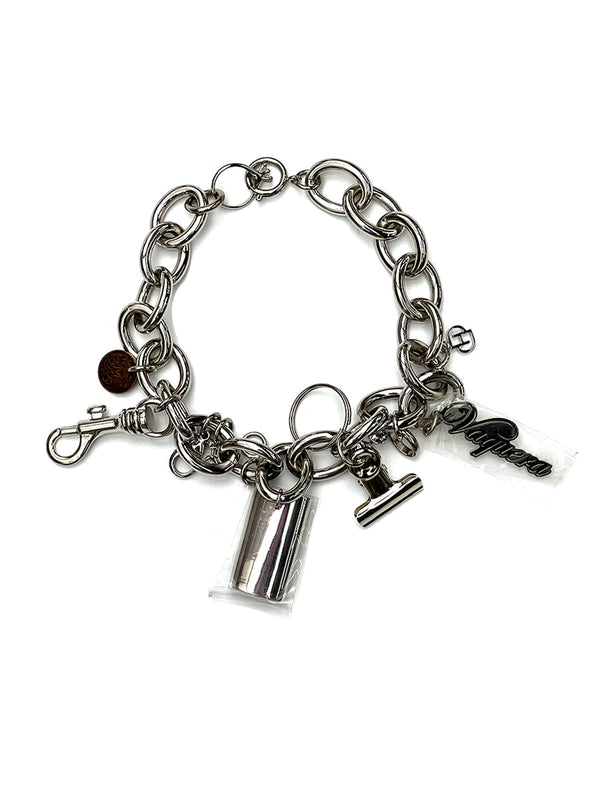 Silver D'heygere Edition 2.0 Charm Necklace