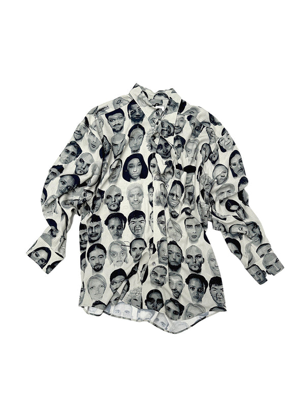 Black & White Finalists Twisted Shirt