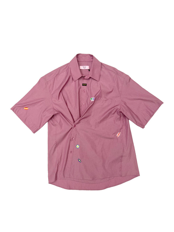 S/s Boxy Wrap Shirt