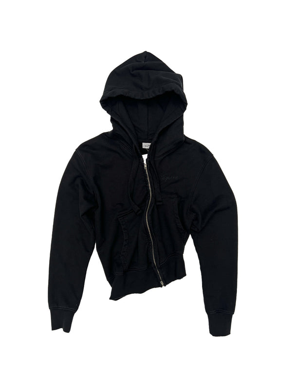 Black Twisted Hoodie