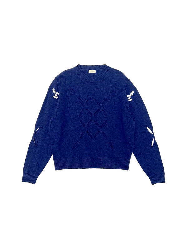 KNIT LAUREL SLASH JUMPER