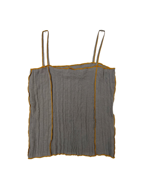 Shok Slip Top - Crinkle Linen