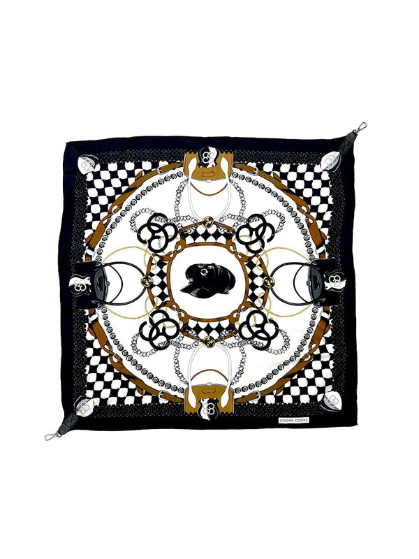 SILK SCARF STRAP
