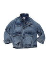 Blue Flap Pocket Denim Jacket